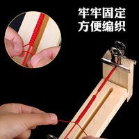 Hand Braiding Rack – Wooden Bracelet