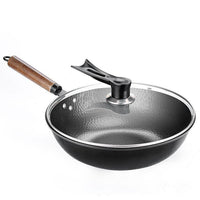 Traditional Handmade Iron Wok | Heavy Duty Cooking Pan | Everyday Home Deal