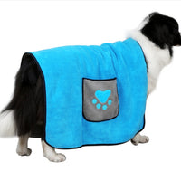 Pet bath towel