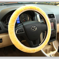 Steering wheel cover