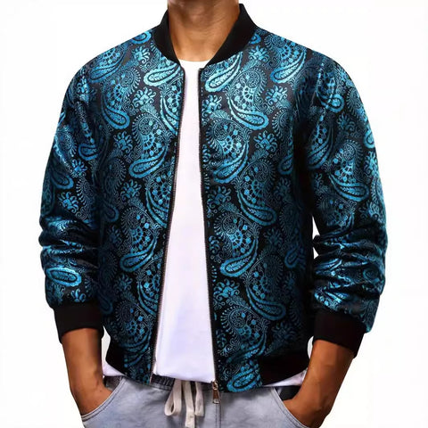 Mens Stylish Trendy Jacket With A Stand-up Collar - Premium Apparel Deal | Everyday Home Deal