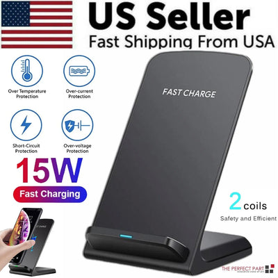 Qi Wireless Fast Charger - Best Premium Tech Deal | Everyday Home Deal