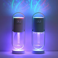 Magic Shadow USB Air Humidifier For Home With Projection Night Lights Ultrasonic Car Mist Maker Mini Office Air Purifier | Everyday Home Deal