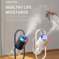 Magic Shadow USB Air Humidifier For Home With Projection Night Lights Ultrasonic Car Mist Maker Mini Office Air Purifier | Everyday Home Deal