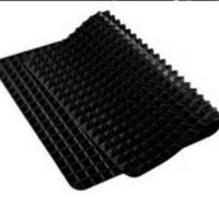 Non-Stick Silicone Pyramid Cooking Mat Baking Mat With Grid Versatile Oven BBQ Cooking Mat Heat-Resistant Mat Kitchen Tools Kitchen Gadgets