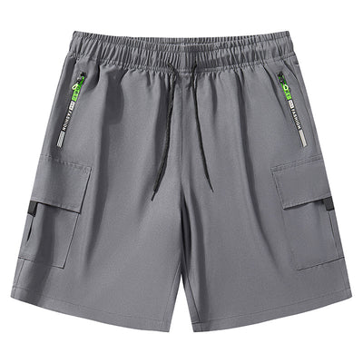 Mens Stretchy, Loose-Fitting Multi-Pocket Work Shorts - Premium Apparel Deal | Everyday Home Deal