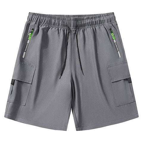 Mens Stretchy, Loose-Fitting Multi-Pocket Work Shorts - Premium Apparel Deal | Everyday Home Deal