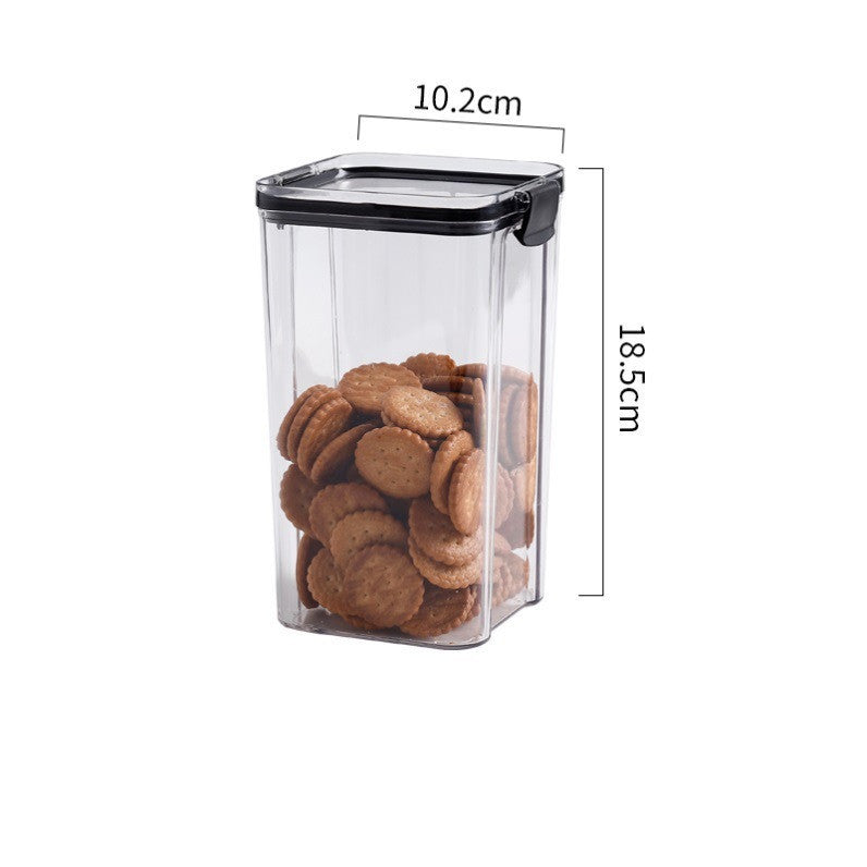 Transparent Grain Storage Box with Lid | Rice Cereal Food Container | Everyday Home Deal