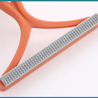 Silicone Double-Sided Pet Hair Remover for Clothes, Furniture & Carpets