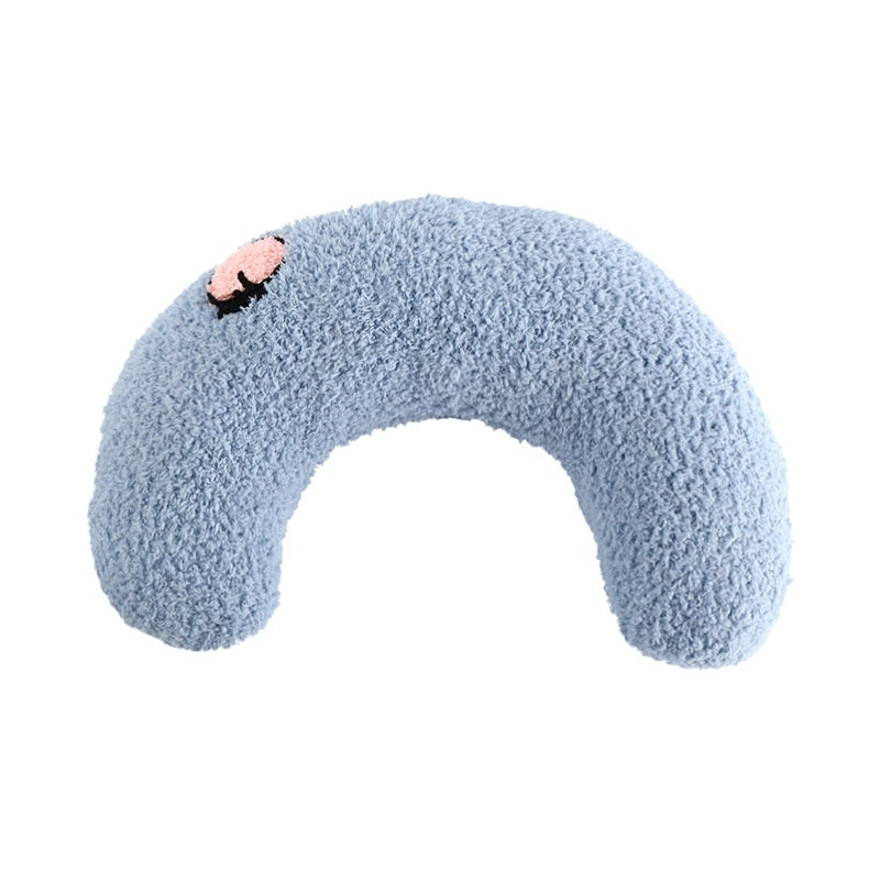 Dog Cat Sleeping Moon Pillow Small Dog Plush Pillow | Everyday Home Deal
