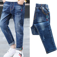 Boys' Urban Minimalist Comfort Stretch Denim Trousers — Premium Apparel Deal | Everyday Home Deal