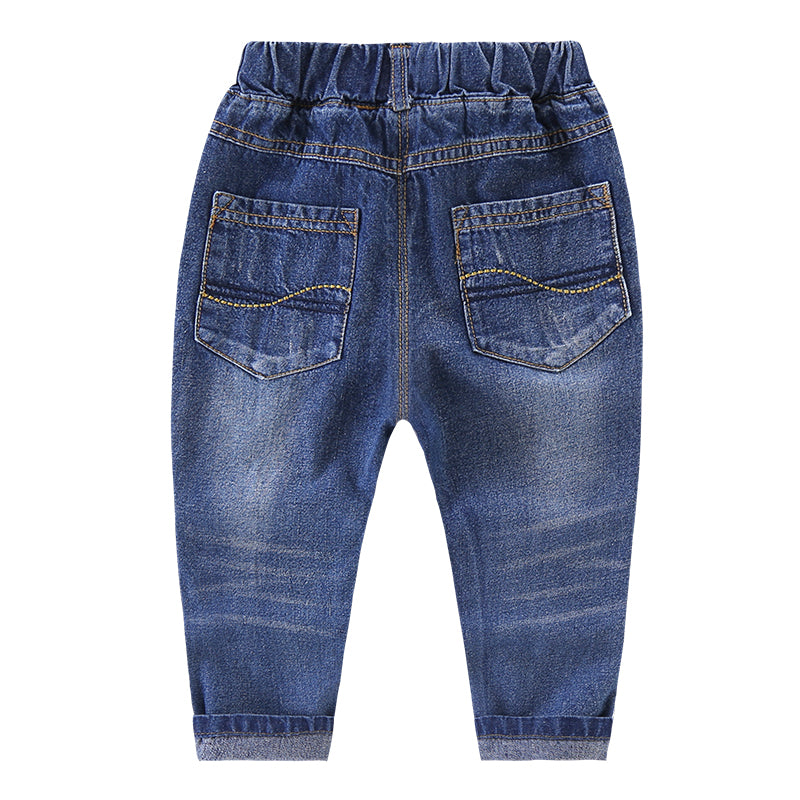 Boys' & Girls' Urban Ripped Destructed Stretch Denim Trousers — Premium Apparel Deal | Everyday Home Deal