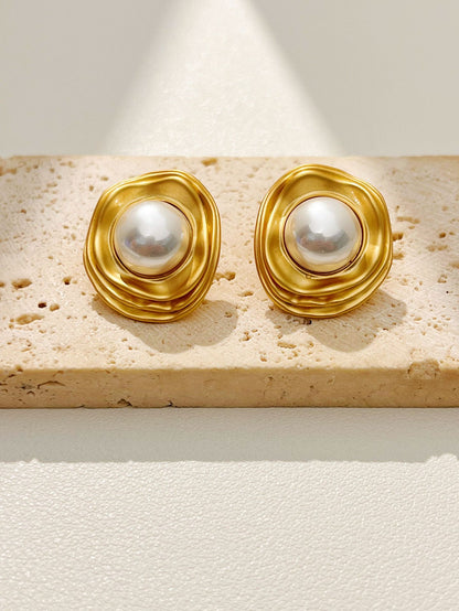 Round Stud Earrings - Premium Best Deal | Everyday Home Deal