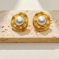 Round Stud Earrings - Premium Best Deal | Everyday Home Deal
