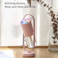 Magic Shadow USB Air Humidifier For Home With Projection Night Lights Ultrasonic Car Mist Maker Mini Office Air Purifier | Everyday Home Deal