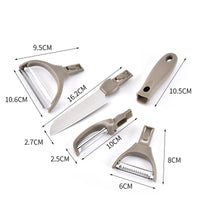 3-Piece Kitchen Cutter Set with Chopping Board, Fruit Knife & Peeler | Everyday Home Deal