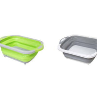 Folding Cutting Board with Washing Basket | Multifunction Kitchen Prep Tool | Everyday Home Deal