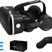 Original VR Shinecon  Gafas De Realidad Virtual 120 Fov 3D Gafas Google Carton Con Auriculares Estereo Caja Para Smartphone