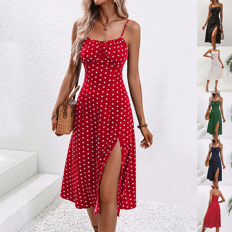 Polka Dot Suspender Dress - Best Premium Dress Deal | Everyday Home Deal
