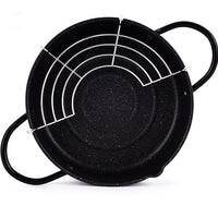 Household Oil-Saving Fryer | Compact Deep Frying Pot for Kitchen | Everyday Home Deal