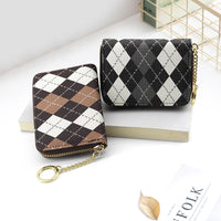 Diamond Zipper Coin Purse Large Capacity