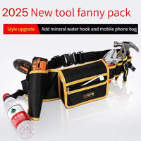 Electrician Tool Kit Special Portable Small Waist Bag Canvas Sturdy And Durable Waist Bag Belt Multi-function Storage And Repair Bag