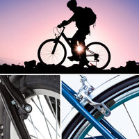 5 Pairs V Bike Brake Pads Road Mountain Bicycle V-Brake Blocks Set 70mm Non-Slip V Bicycle Stop Caliper With Hex Nuts And Spacers