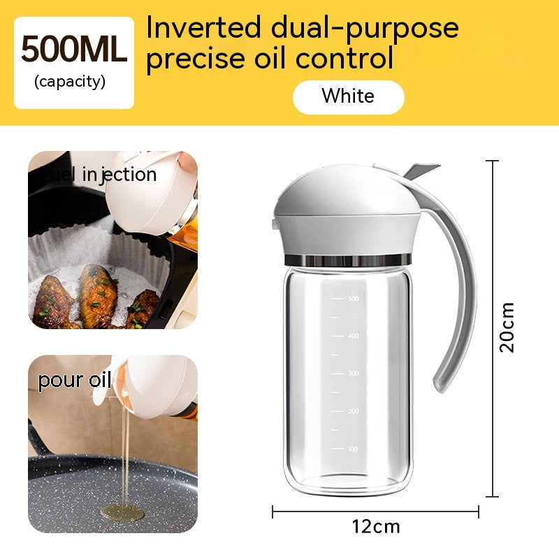 2-in-1 Oil Dispenser Spray & Pour Bottle | Kitchen Oil Sprayer | Everyday Home Deal