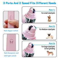 2-in-1 LED Pet Nail Clipper – Safe & Easy Grooming for Dogs & Cats