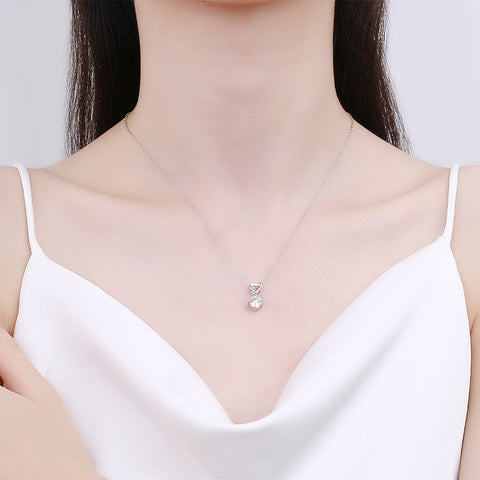 Moissanite Heart Necklace - Best Jewelry Deal | Everyday Home Deal