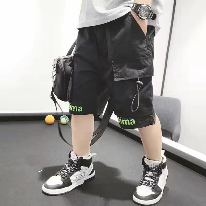 Summer New Boys' Korean Style Active Cargo Shorts — Premium Apparel Deal | Everyday Home Deal