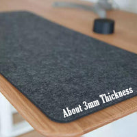 Minimalistic Non-Slip Protector Felt Desk Pad Extended Mouse Keyboard Laptop Gaming PC Accessories C