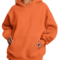 Women's Oversized Hoodies Fleece Loose Sweatshirts With Pocket Long Sleeve Pullover Hoodies Sweaters Winter Fall Outfits Sports Clothes