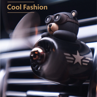 Car Vent Clip Air Freshener - Black