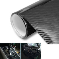 Car Styling Glossy Black 5D Carbon Fiber Vinyl film Car Wrap
