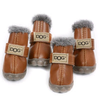 Dog Thick Snow Boots Keep Warm Teddy Autumn And Winter VIP Shoes