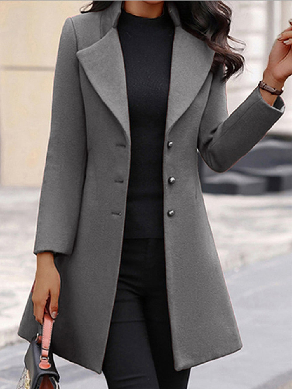 Women's Woolen Coat - Best Premium Clothing Deal | Everyday Home Deal