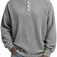 Men's Fashionable Printed Casual Long-sleeve Shirt - Premium Apparel Deal | Everyday Home Deal