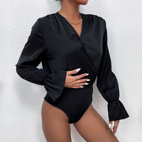 Women's FlareSleeve Jumpsuit With Long Sleeves