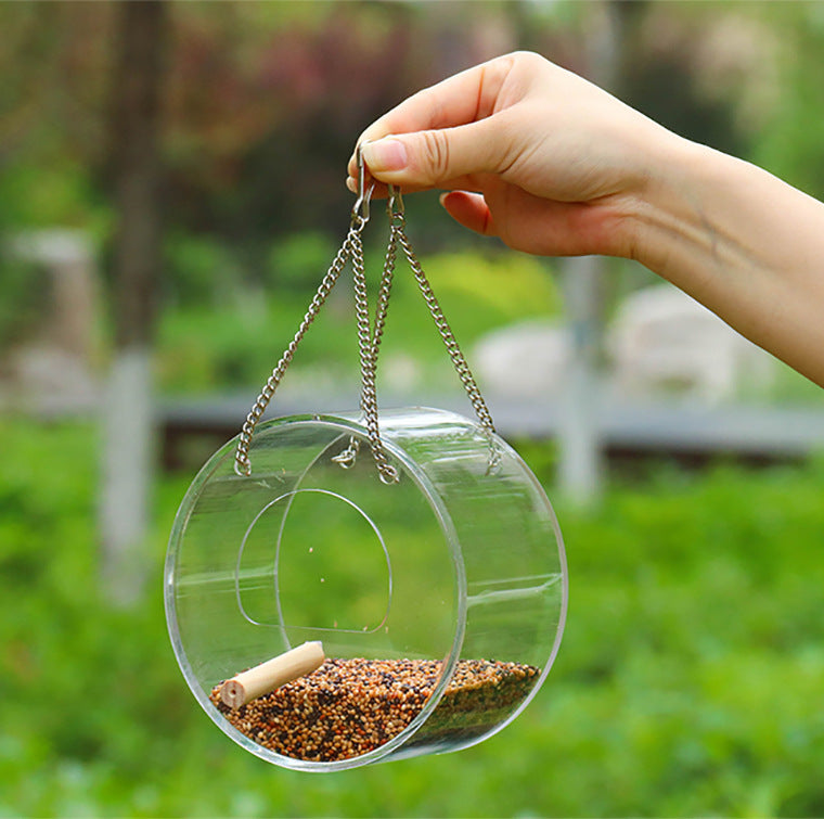 Acrylic Bird Food Box - Best Pet Deal | Everyday Home Deal