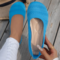 Round-toe Flat Shoes Womens Loafers And Casual Sports Shoes