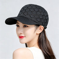 Lightweight Hollowed-out Breathable Versatile Cap
