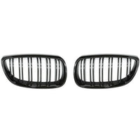 For BMW E92 E93 2007-2010 Gloss Black Front Kidney Grille Style 328i 335i Coupe