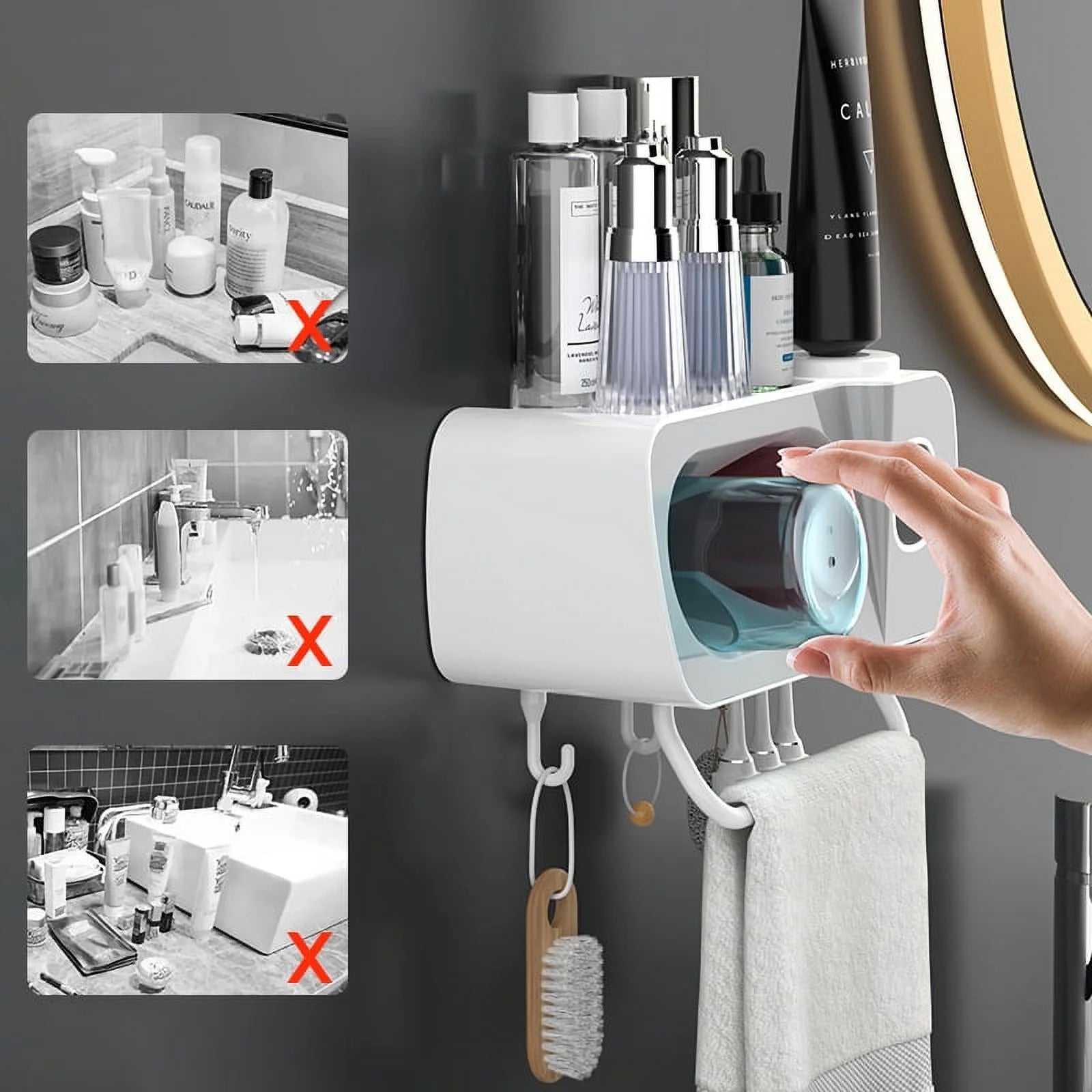 High Quality Wall Mounted Toothbrush Holders