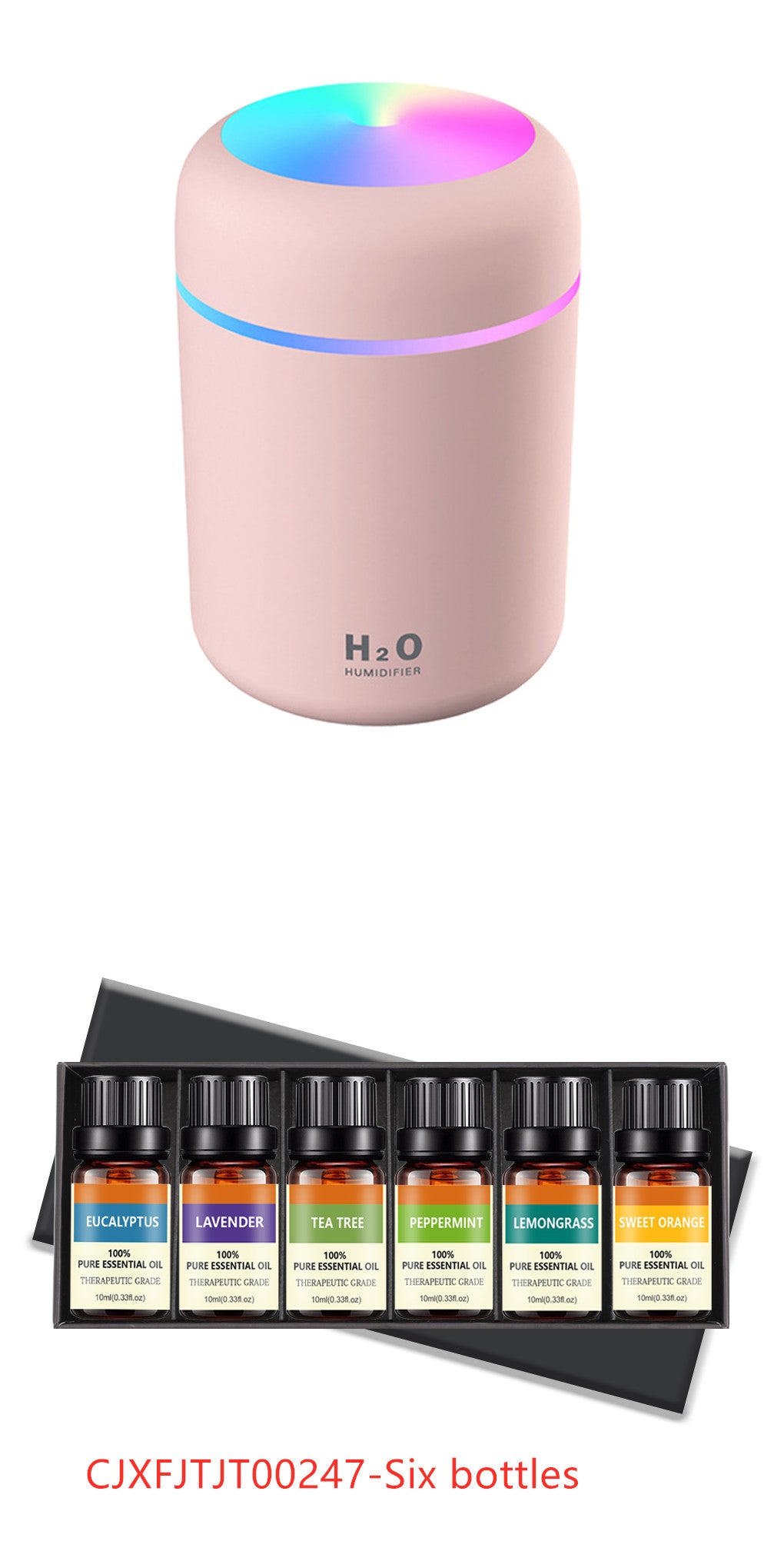 Ultrasonic Essential Oil Diffuser – Cool Mist Aromatherapy Humidifier | Everyday Home Deal