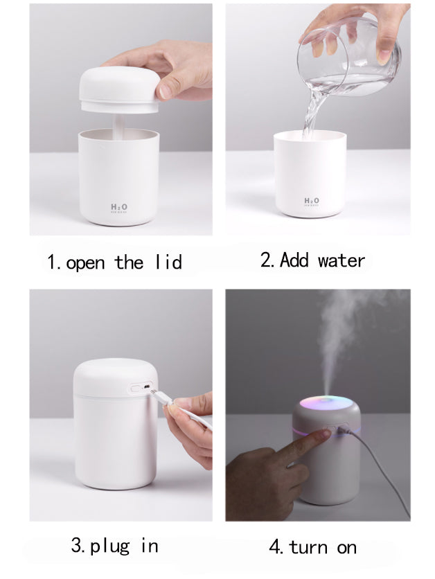 Ultrasonic Essential Oil Diffuser – Cool Mist Aromatherapy Humidifier | Everyday Home Deal