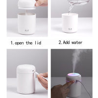Ultrasonic Essential Oil Diffuser – Cool Mist Aromatherapy Humidifier