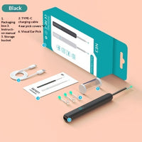 NE3 Ear Cleaner Otoscope Ear Wax Removal Tool With Camera LED Light Wireless Ear Endoscope Ear Cleaning Kit For I-phone | Everyday Home Deal