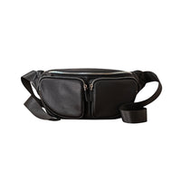 Leather Crossbody Bag Motorcycle Bag Sports Mens Bag