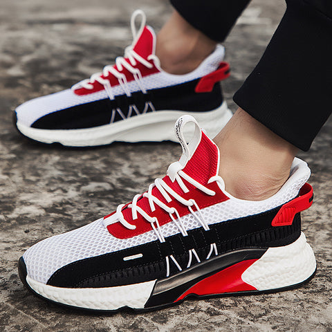 Men's Lightweight Mesh Color-Matched Casual Walking Trainers — Premium Footwear Deal | Everyday Home Deal